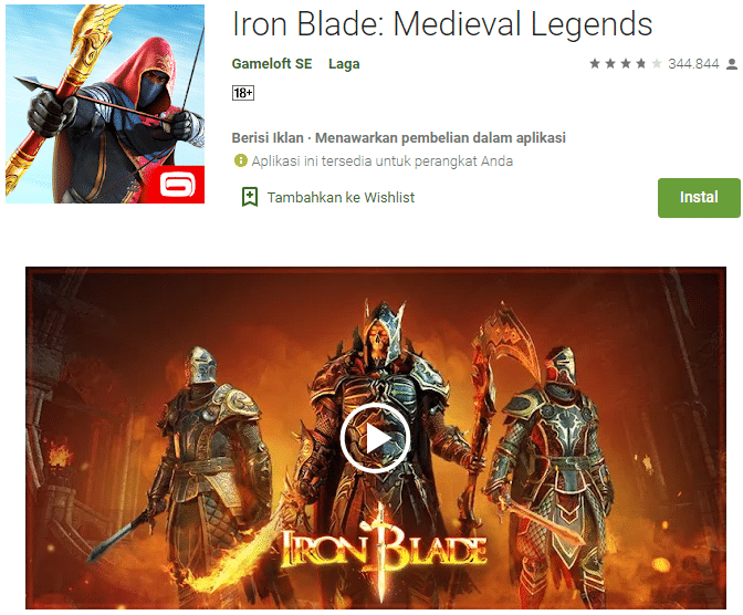 Iron Blade, Medieval Legends