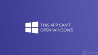 This app can’t open di Windows 10 terbaru