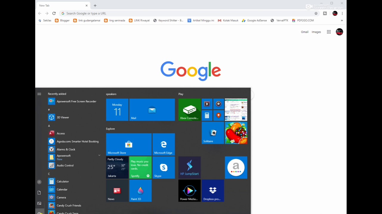 Mengganti Default Browser di Windows 10