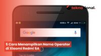 Cara Menampilkan Nama Operator di Xiaomi Redmi 6A